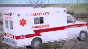 Ambulance GTA 3 для GTA San Andreas миниатюра 6