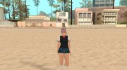 Hot Ayane School para GTA San Andreas miniatura 4