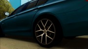 BMW M550d для GTA San Andreas миниатюра 18