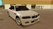 BMW M3 E46 для GTA San Andreas миниатюра 1
