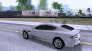 Aston Martin Rapide 2010 V1.0 для GTA San Andreas миниатюра 2