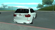 BMW X5 2008 LQ para GTA San Andreas miniatura 4