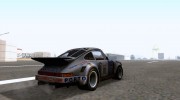 Porsche 911 RSR 3.3 Black for GTA San Andreas miniature 4
