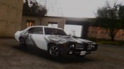 1969 Pontiac GTO The Judge Hardtop Coupe (4237) для GTA San Andreas миниатюра 8