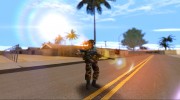 Армейская стойка для GTA San Andreas миниатюра 2