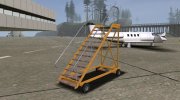 GTA V HVY Airtug (Simple yellow stairs) (Tugstair) для GTA San Andreas миниатюра 1