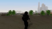 Modern Warfare 2 Soldier 9 para GTA San Andreas miniatura 4