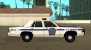 Ford LTD Crown Victoria 1991 Pennsylvania State Police para GTA San Andreas miniatura 6