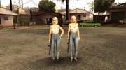 Helena Douglas Casual v21 для GTA San Andreas миниатюра 4