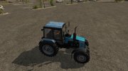 Мод Беларус 1221 МТЗ голубой версия 1.0 for Farming Simulator 2017 miniature 5
