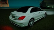 Mercedes-Benz C250 V1.0 2014 for GTA San Andreas miniature 8