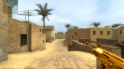 Gold AK47 V2 для Counter-Strike Source миниатюра 3