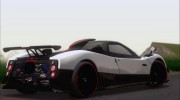 Pagani Zonda Cinque 2009 Autovista for GTA San Andreas miniature 4