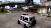 УАЗ Полиция para GTA San Andreas miniatura 3