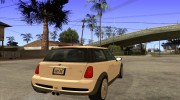 Mini Cooper S para GTA San Andreas miniatura 4