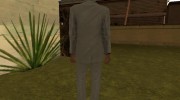 Vitos White and Black Made Man Suit from Mafia II для GTA San Andreas миниатюра 5