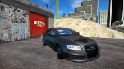 Audi RS6 Sedan (C6) Civil Drag Version para GTA San Andreas miniatura 2
