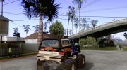 Chevrolet Blazer K5 Monster Skin 3 для GTA San Andreas миниатюра 4