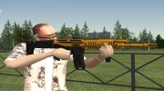 Bushmaster ACR Gold para GTA San Andreas miniatura 1