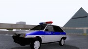 Ваз 2109 Police для GTA San Andreas миниатюра 1