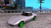 Chevrolet Corvette Stingray Monster Energy для GTA San Andreas миниатюра 1