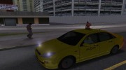 Ford Focus Taxi for GTA Vice City miniature 3
