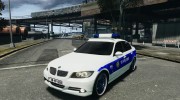 BMW 320i Police para GTA 4 miniatura 1