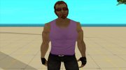 Postal dude в фиолетовой майке for GTA San Andreas miniature 1