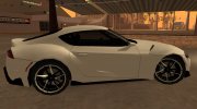 2019 Toyota GR Supra (A90) Low Poly для GTA San Andreas миниатюра 3