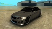 BMW M3 E90 Hamann para GTA San Andreas miniatura 1