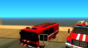 ПАЗ-3205 Пожарная Охрана для GTA San Andreas миниатюра 4