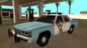 Ford LTD Crown Victoria 1991 South Dakota Highway Patrol для GTA San Andreas миниатюра 1