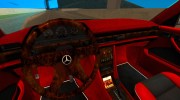 Mercedes-Benz C126 500SEC KS for GTA San Andreas miniature 6
