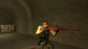 Red Tiger Camo para Counter-Strike Source miniatura 5