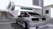 Toyota AE 86 для GTA San Andreas миниатюра 3