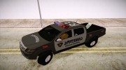 Toyota Hilux 4WD 2015 Georgia Police para GTA San Andreas miniatura 5