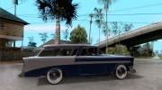 Chevrolet Bel Air Nomad 1956 stock para GTA San Andreas miniatura 5