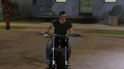 Biker Girl from GTA Online для GTA San Andreas миниатюра 6