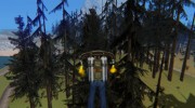 Густой лес v3 для GTA San Andreas миниатюра 3