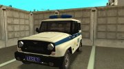 УАЗ Hunter ППС Полиция для GTA San Andreas миниатюра 7