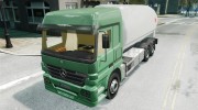 Mercedes Benz Actros Gas Tanker для GTA 4 миниатюра 1