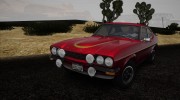 1973 Ford Capri RS 3100 для GTA San Andreas миниатюра 5