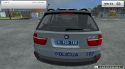 BMW X5 Serbian Police for Farming Simulator 2013 miniature 6