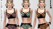 Lace Time Lingerie for Sims 4 miniature 1