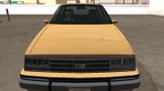 Chevrolet Celebrity 1984 для GTA San Andreas миниатюра 8