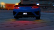 Acura NSX 2016 para GTA San Andreas miniatura 7