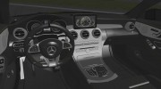 Mercedes-Benz C63S AMG Coupe 2016 P001AX para GTA San Andreas miniatura 6