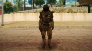 Солдат ВДВ (CoD: MW2) v3 para GTA San Andreas miniatura 2