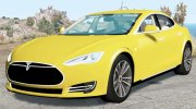 Tesla Model S 2012 для BeamNG.Drive миниатюра 1