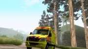 Mercedes-Benz Sprinter Ambulance для GTA San Andreas миниатюра 5